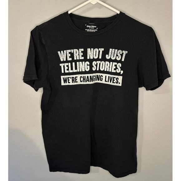 Dhar Mann Studios We're Not Just Telling Stories, We're Changing Lives T-Shirt S - Picture 2 of 6